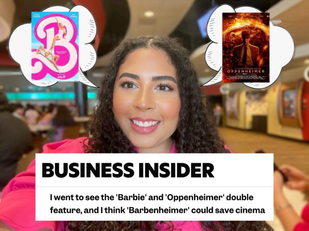 I went to see the ‘Barbie’ and ‘Oppenheimer’ double feature, and I think ‘Barbenheimer’ could save&nbsp;cinema