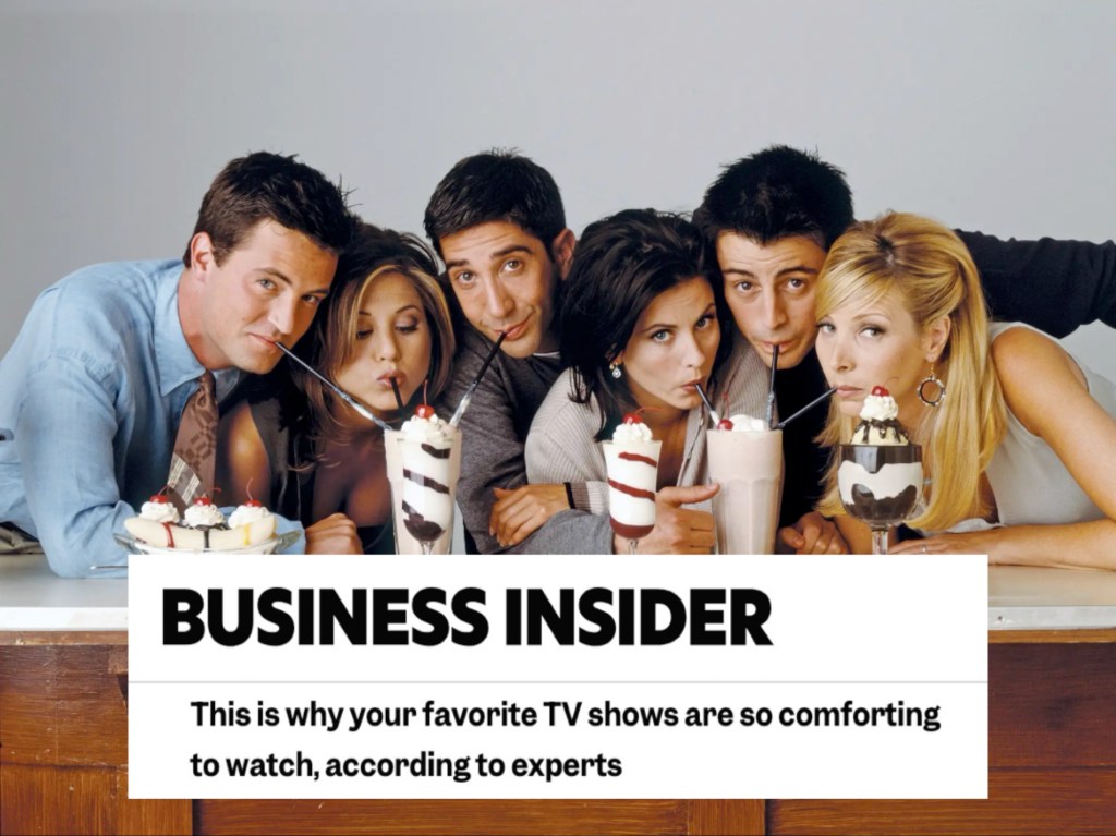 This is why your favorite TV shows are so comforting to watch, according to&nbsp;experts